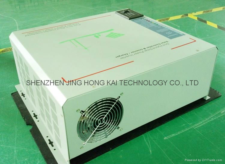 Best price SCI series Pure sine wave low frequency inverter with mppt controller 2