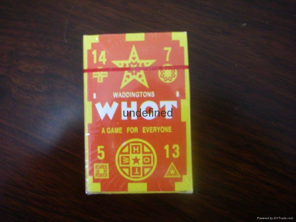 whot brand playing cards