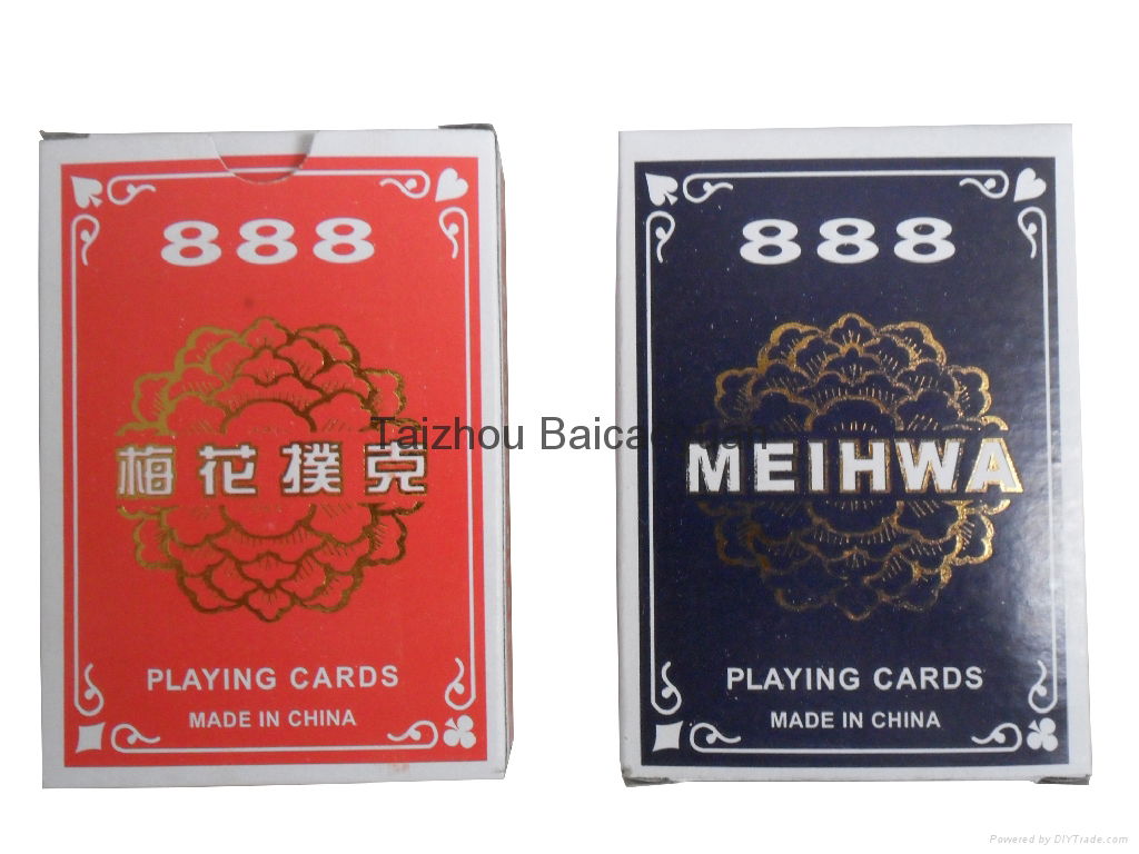 888 meihua brand of playing cards