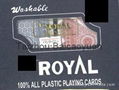 plastic playing cards