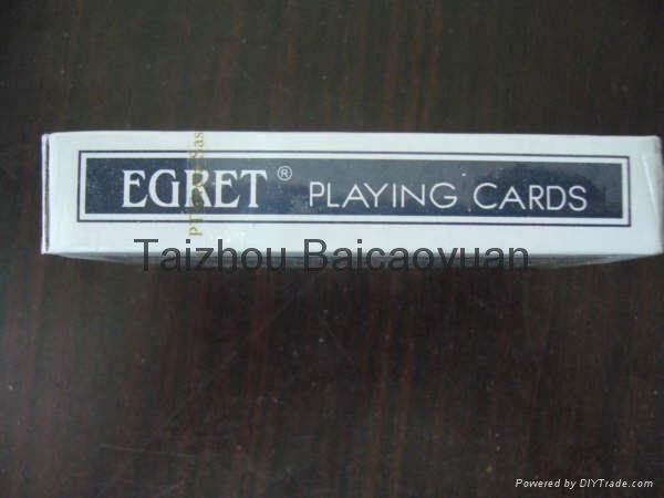 727 egret brand playing cards