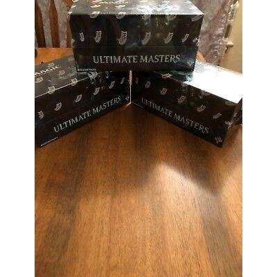 Original Magic The Gathering Ultimate Masters Booster Box MTG Factort Sealed Wit