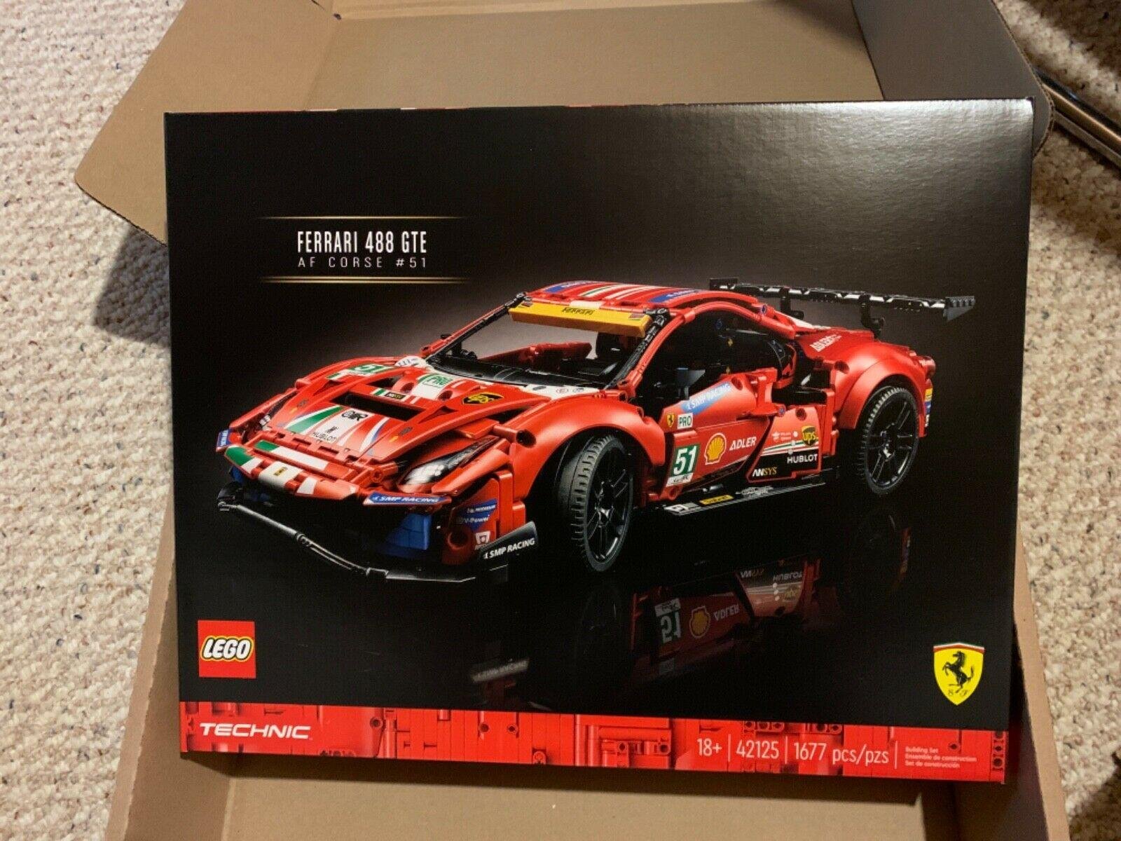 LEGO 42125 Ferrari 488 GTE AF Corse #51 Building Kit (1677 Pieces)