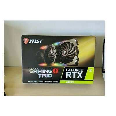 MSI GeForce RTX 2080 Ti GAMING X TRIO 11GB Graphics Card