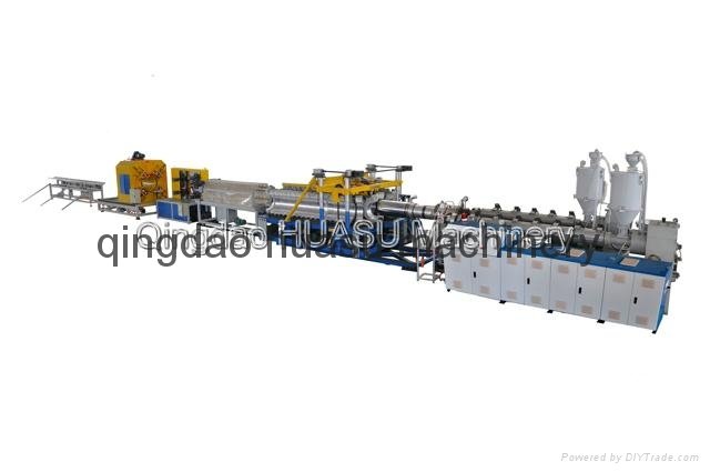 PP double wall corrugated pipe production line 2