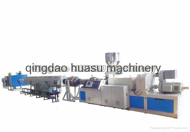 PVC water pipe extrusion line 2