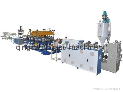 HDPE PP Single Wall Electricity Cable Protection Pipe Extrusion Line 3