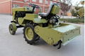 4 Wheel Farm Tractor with Rotary Tiller 1