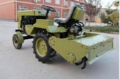 4 Wheel Farm Tractor with Rotary Tiller