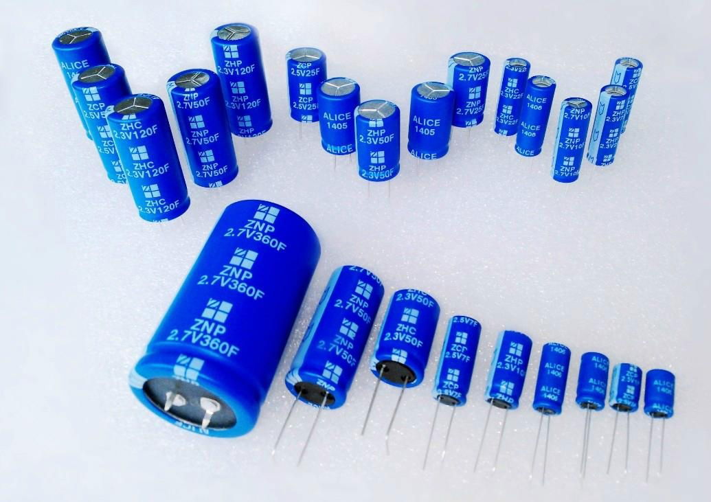 super capacitor 2.5V 360F 650F 1200F 2000F 3000F 3500F 5