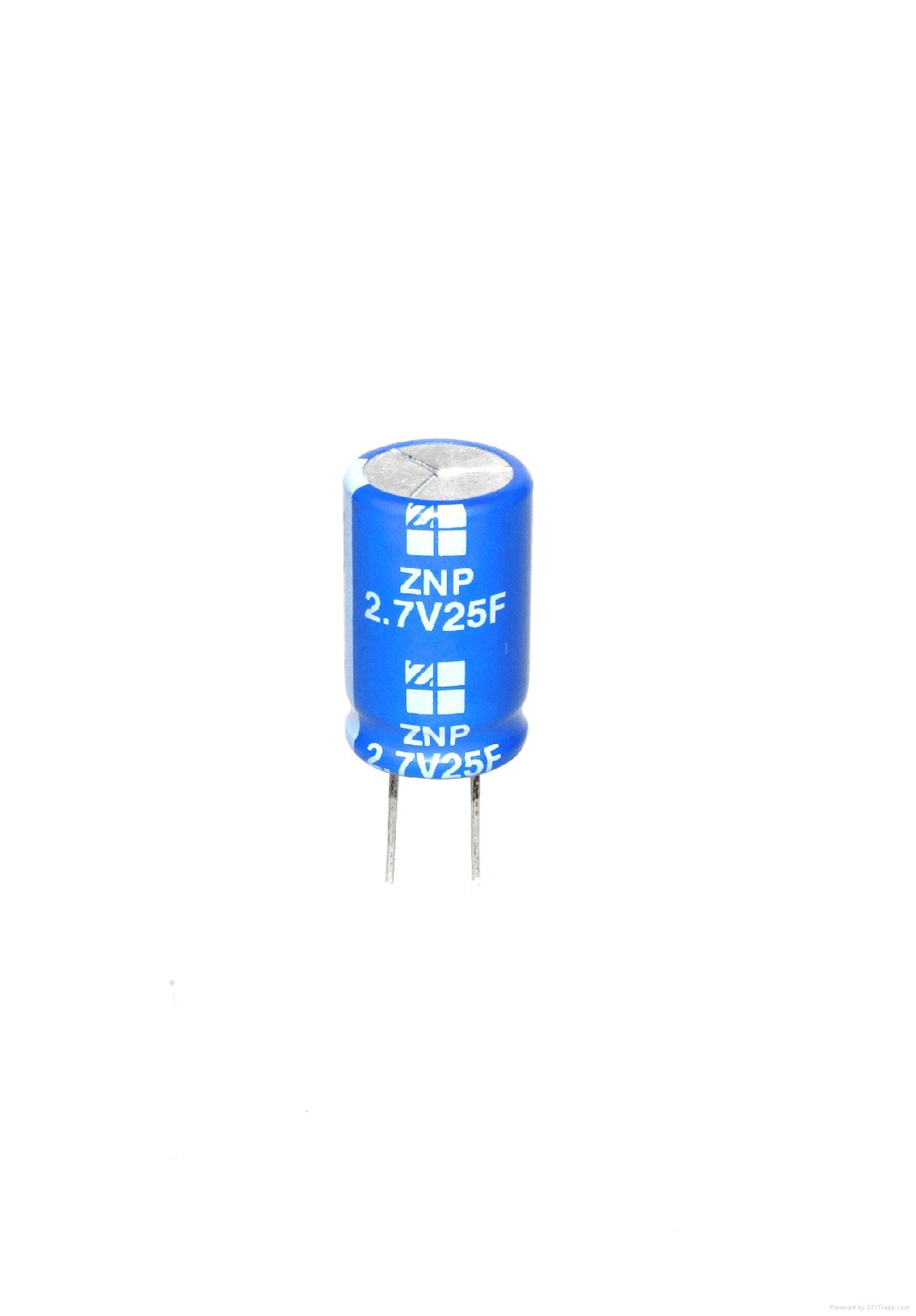2.7V 5F EDLC Manufacturer Electric Double Layer Capacitor 4