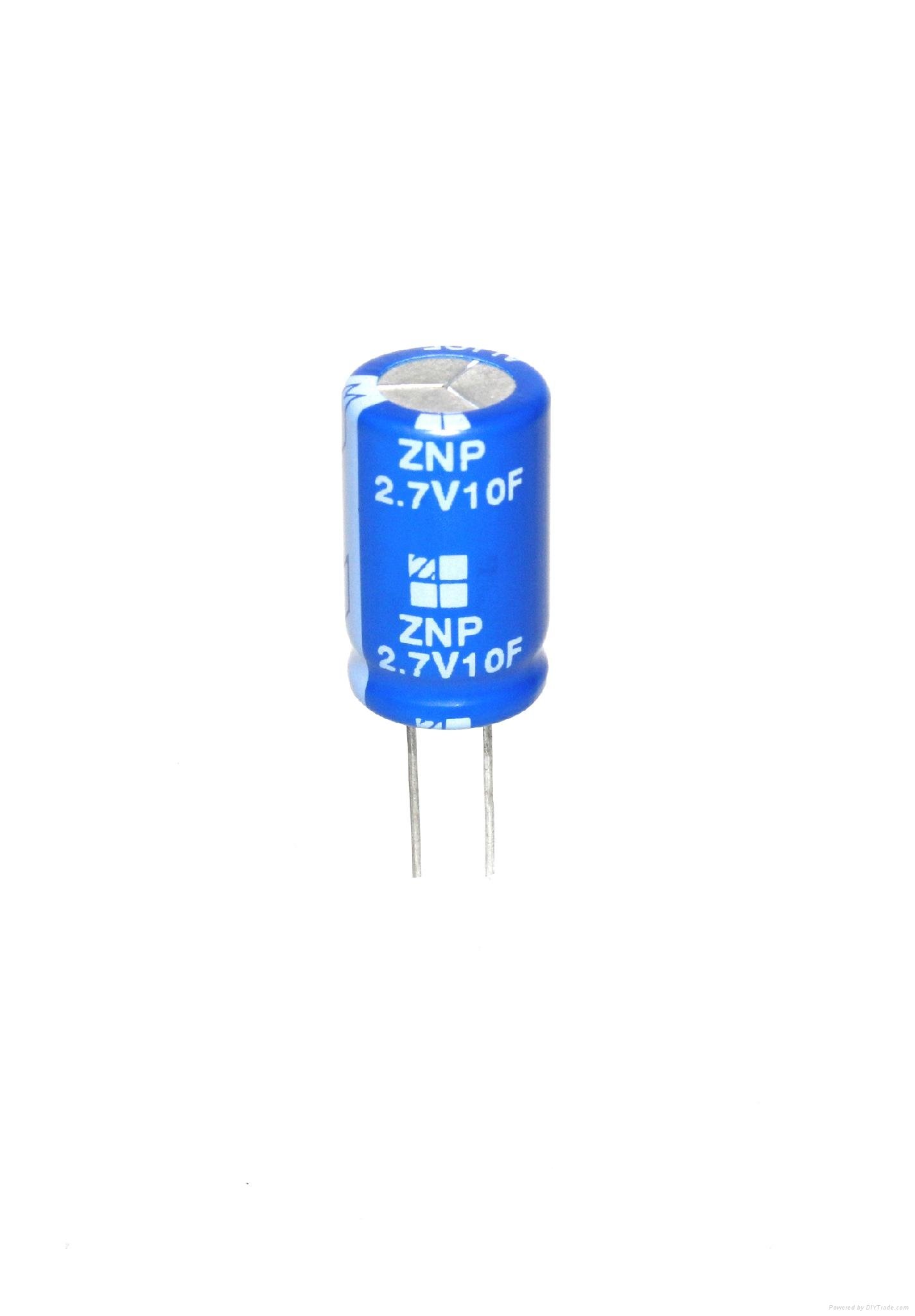 Ultra capacitor 2.7V 10F Supercapacitor cylindrical super capacitor edlc 3