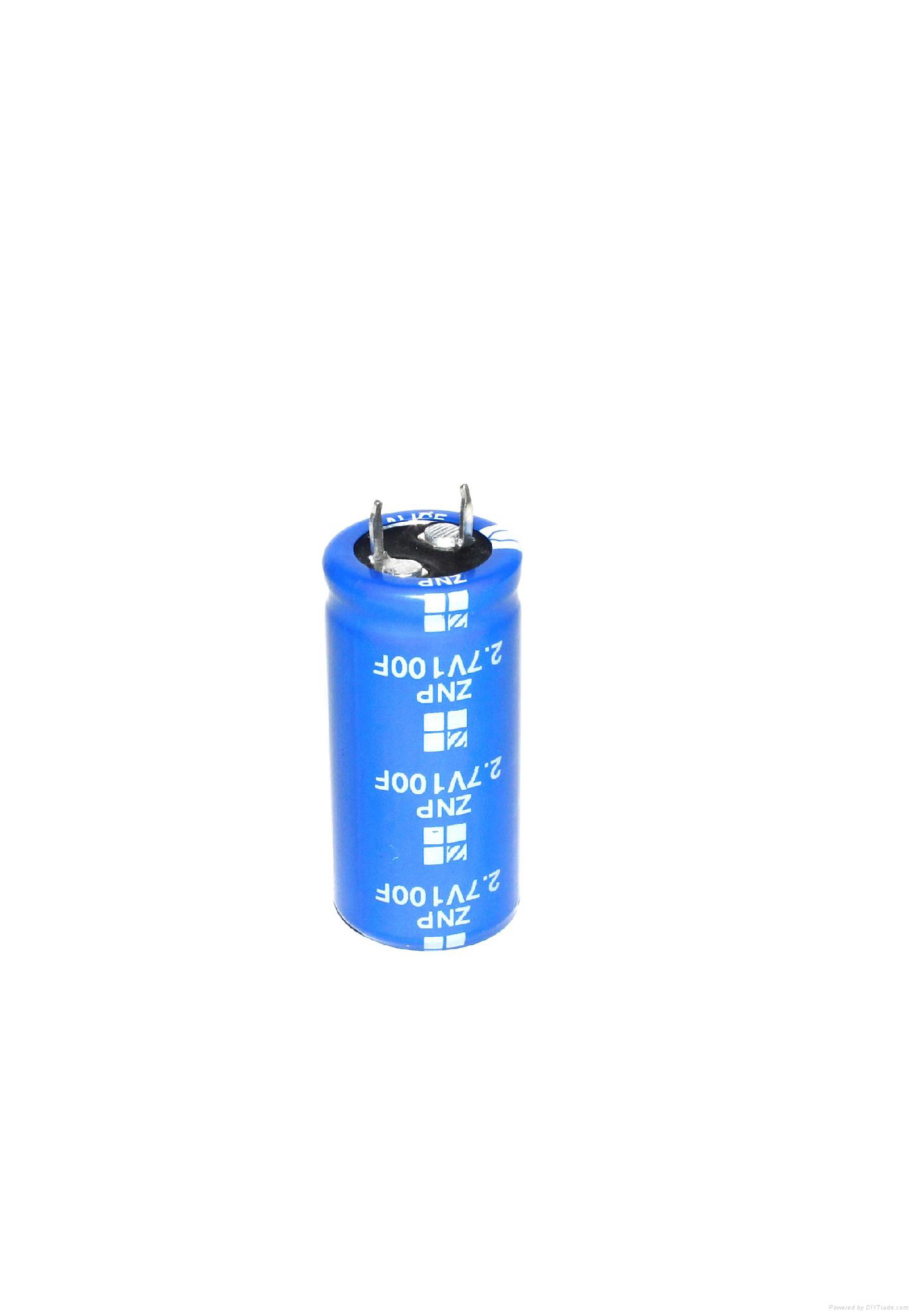 CHINA CHEAP 100f 2.7V super capacitor Energy meter use Super capacitor H type 2