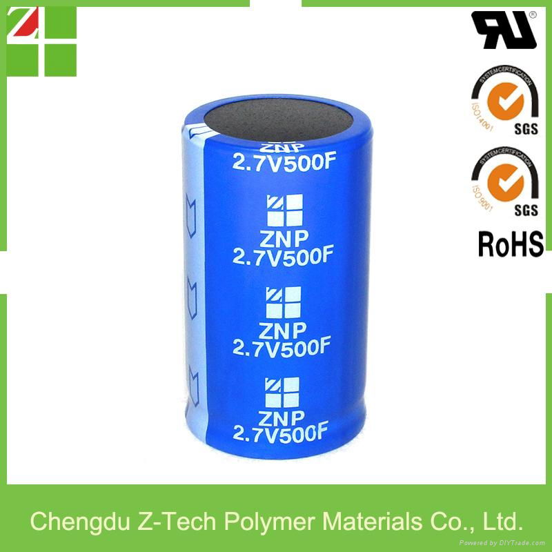 2.3v,2.5v,2.7v 500F super capacitor Supercapacitors capacitor bank 2