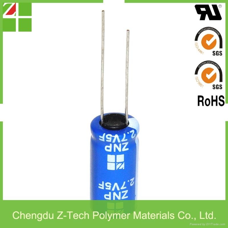 2.7V 5F EDLC Manufacturer Electric Double Layer Capacitor 5