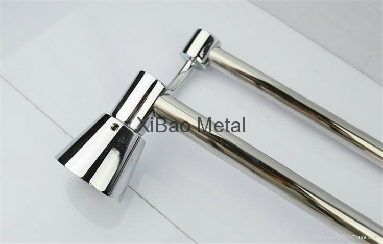 Factory direct sales; towel rack;Stainless steel towel rack; double pole 4