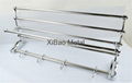 Movable folding; Stainless steel towel rack; Factory direct sales 3