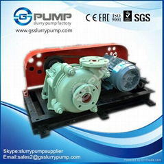 Centrifugal slurry pump for handling small granules