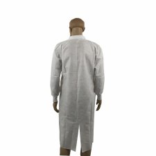 Disposable non woven lab coat and lab gown