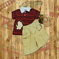 Kids baby boys children cltohes  shirt Knit Cotton Garment Wholesale supplier