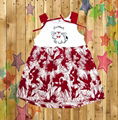 Kids baby girls children cltohes  dress Knit Cotton Garment Wholesale supplier 1