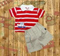 Kids baby boys children cltohes  shirt Knit Cotton Garment 1