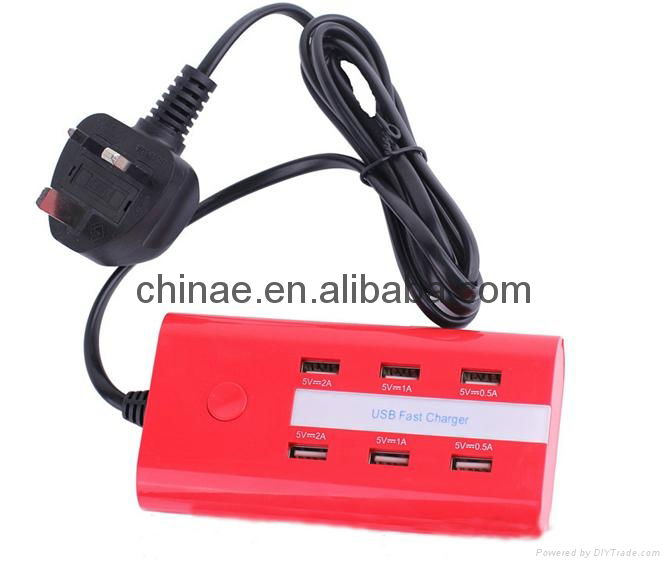 6port USB hub sockets best selling products in european 3