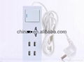 5v 2a micro usb charger 4port USB