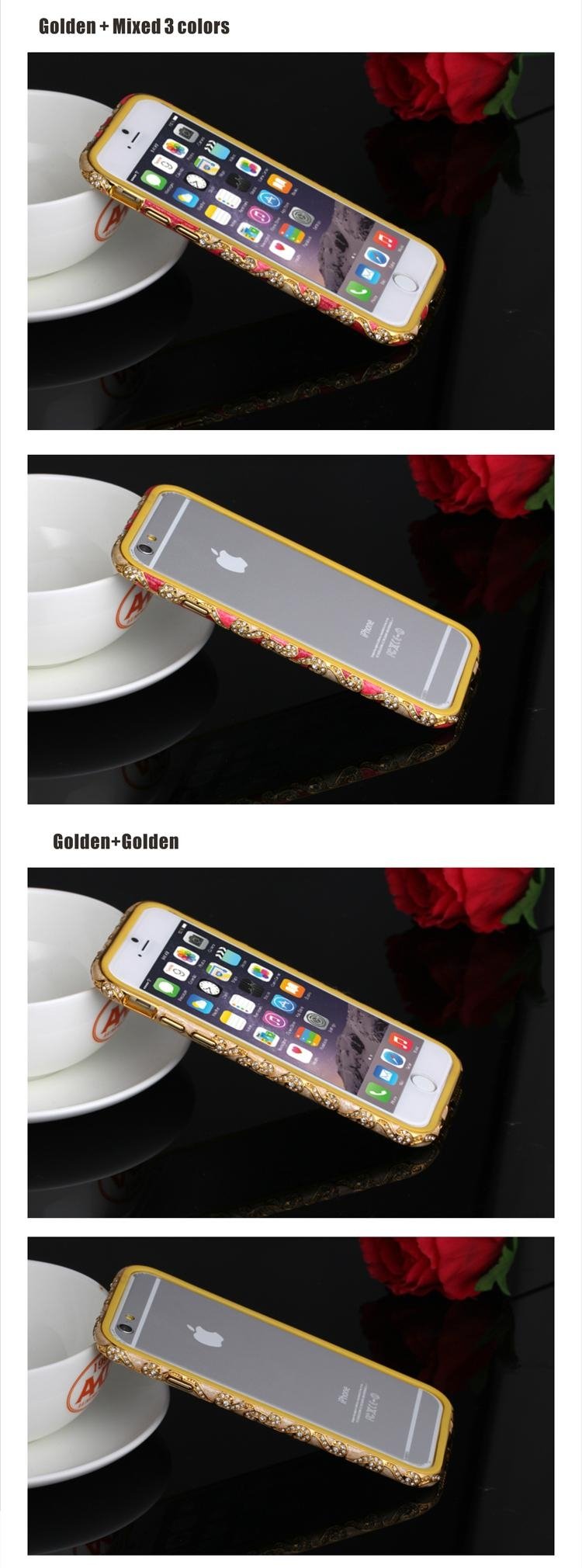 2015 Factory Hot Selling New Style Exquisite Mobile Phone Bumper Cases  4