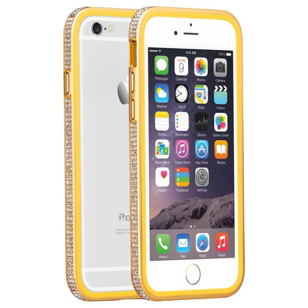 Crystal mobile phone cases for iPhone 6 5