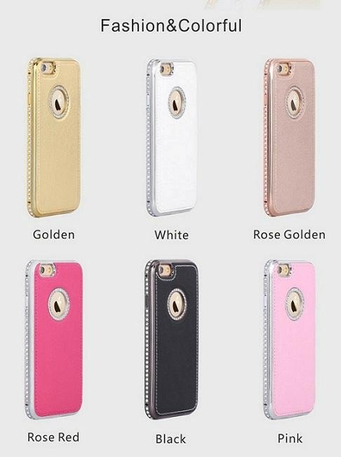 PU Leather Mobile Phone Cases Cover for iPhone 6, 4.7 Inches
