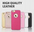 PU Leather Mobile Phone Cases Cover for iPhone 6, 4.7 Inches 4