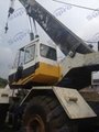 Rough terrain wheeled crane 4