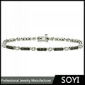 925 sterling silver bracelet for men