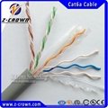 Indoor&outdoor cheap high quality 24AWG cat6 FTP network cable made in china fac 3