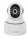 ONVIF 1.0 Megapixels Wifi Plug Play Dual Audio Pan Tilt  Night Vision IP Camera 5