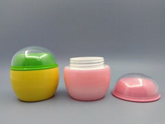 baby cream jar cosmetic container