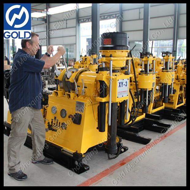 XY-3 portable water well drilling rigs 2