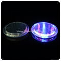 Customized led bottle coaster sticker, glow bottle sticker 1