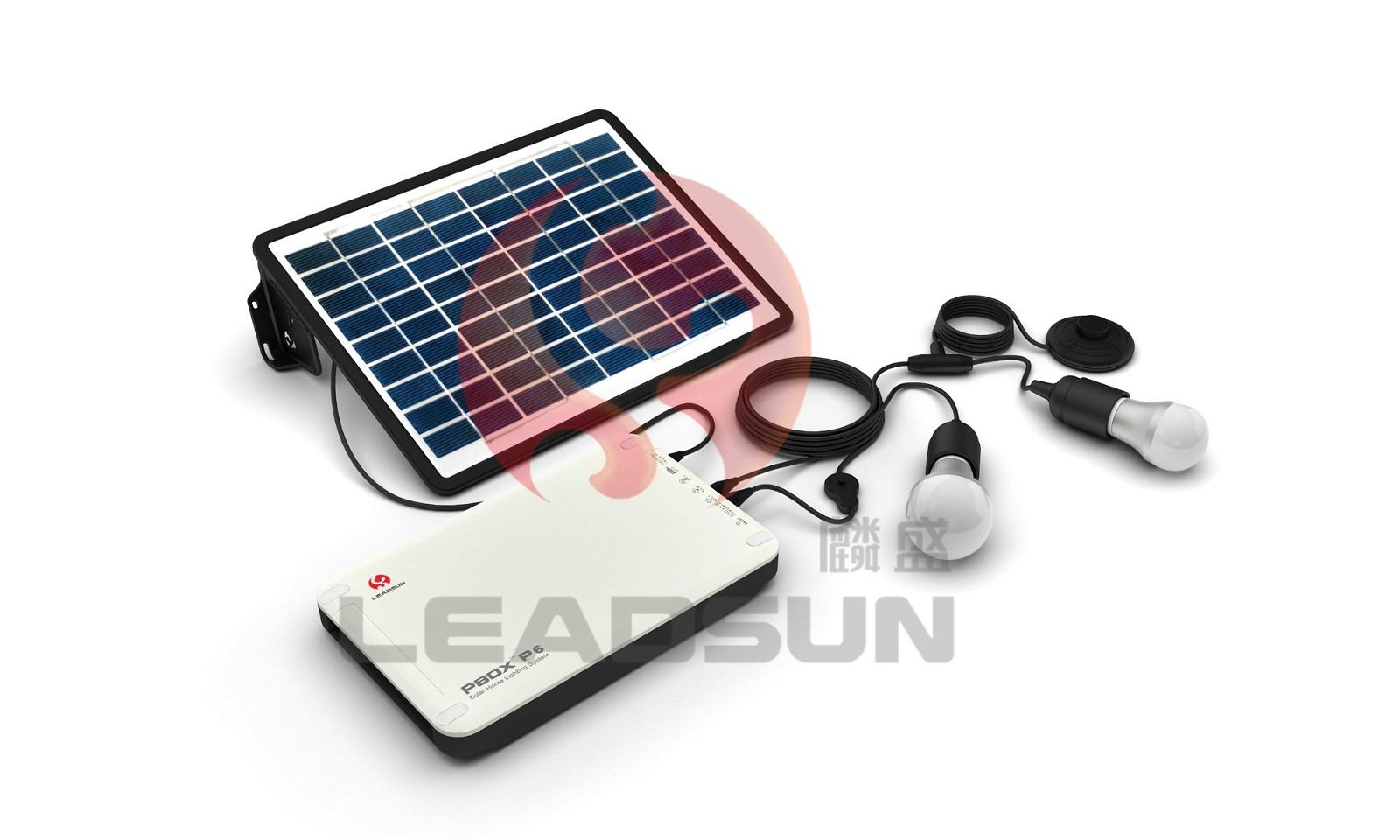 P6F4 Solar Lighting System With Funtional Controller