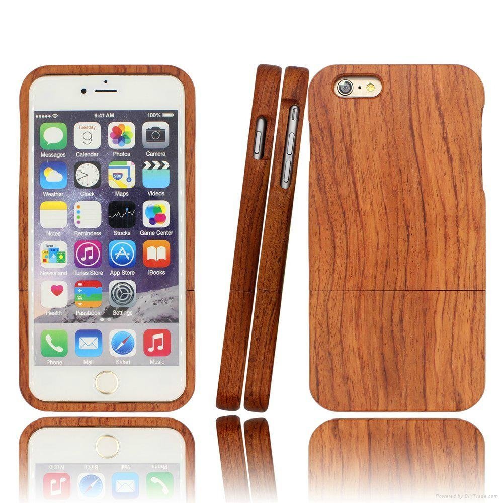 Fashion Wood Grain Phone Case for iPhone 6 4.7Inch or iPhone 6 plus 5.5Inch