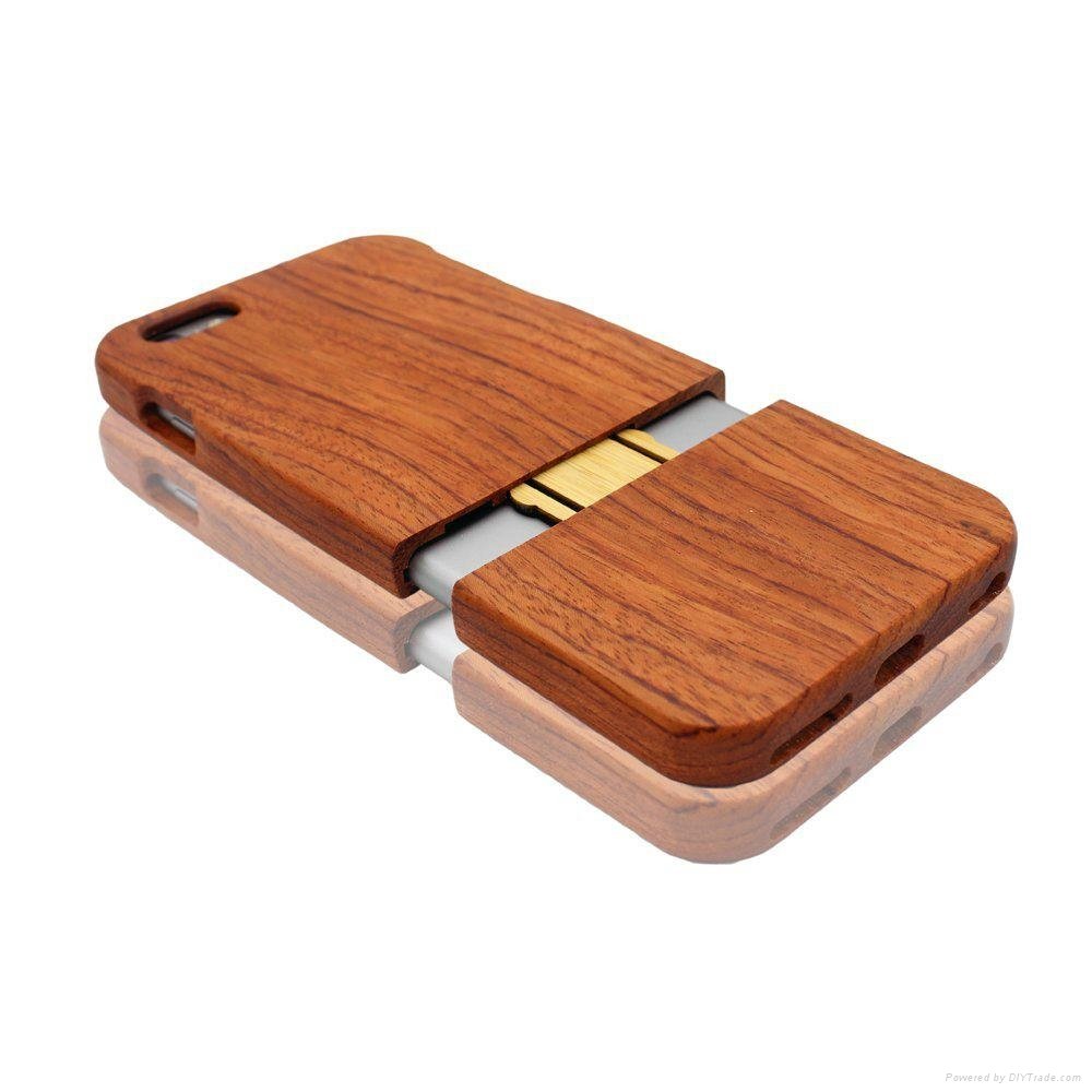 Fashion Wood Grain Phone Case for iPhone 6 4.7Inch or iPhone 6 plus 5.5Inch 4