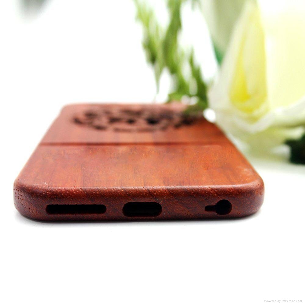 Unique Handmade Natural Wooden Hard Case Cover for iPhone 6 3