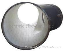 Ceramic  pipe and pipe fittings.ceramic elbow,tee,reducer 2