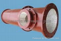 Ceramic  pipe and pipe fittings.ceramic elbow,tee,reducer