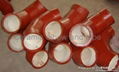 Ceramic  pipe and pipe fittings.ceramic elbow,tee,reducer