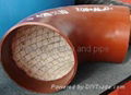 Ceramic  pipe and pipe fittings.ceramic elbow,tee,reducer 16