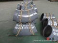 alloy inner coating abrasion Cerametal  pipe and pipe fittings ,elbow 