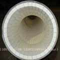 Wear-resistant ceramic elbow, tee, reducer, wear-resisting bend 11