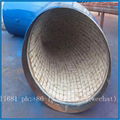 Wear-resistant ceramic elbow, tee, reducer, wear-resisting bend